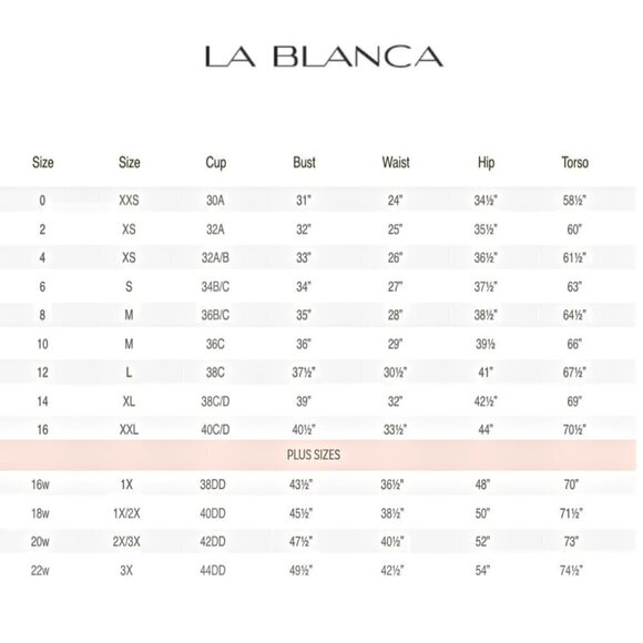 NWT La Blanca Women's Plus Island Goddess Tummy Control Swim Bottom - Picture 3 of 4